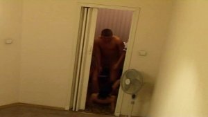 Amateur couple spied fucking in the room
