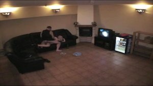 Man explores girl’s throat and labia here