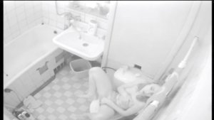 Playing with pussy on toilet spy cam