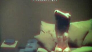 Hotel room with a security cam!