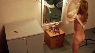 Provoking schoolgirl in her erotic uniform