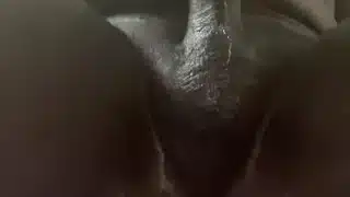 Bisexual chocolate solo playtime