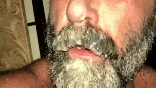 Cigar Daddy cum whore.