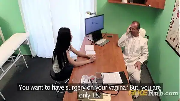 Doctor Convinces Teen Her Pussy Is Perfect As Is