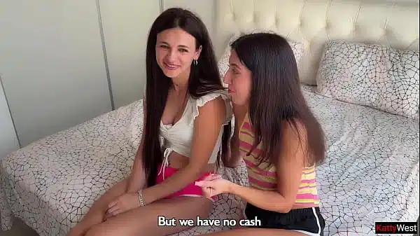 Student Girls Katty West and Kate Rich Have Fun With Guys on the Weekend After College – Episode 2