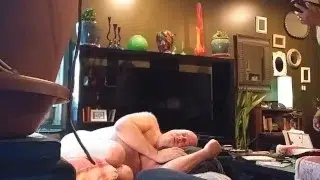 Bear gets woken up with BBC and a face full of cum!!