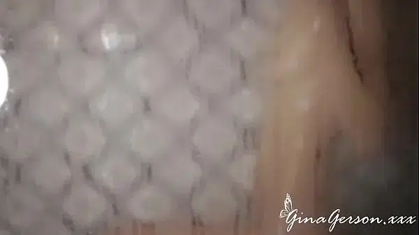 Gina Gerson wet and oily