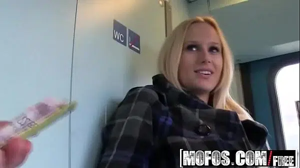 Mofos – Public Pick Ups – Fuck in the Train Toilet starring  Angel Wicky