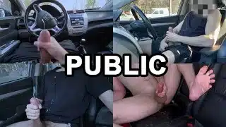Public Cumpilation #4 – 15 Cumshots in Public