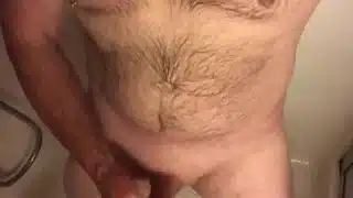Solo quickie in the shower so I could taste my own cum