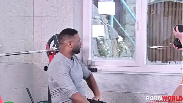 Svelte Blonde Alexis Crystal Gets Broken In by Her First BBC at the Gym GP1734