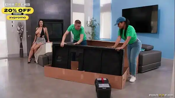 When Nobody Is Looking….Angela White, Summer Col / Brazzers/Enter promo code xvpromo at checkout