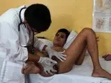 Asian enema twink gets treated by doctor
