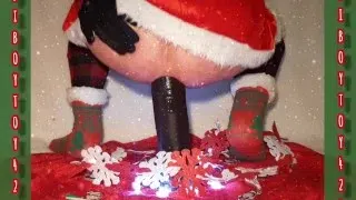 Christmas femboy anally destroyed by black monster.(Cutler X Mr Hankey’s toy)