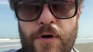 Degrading u at the beach