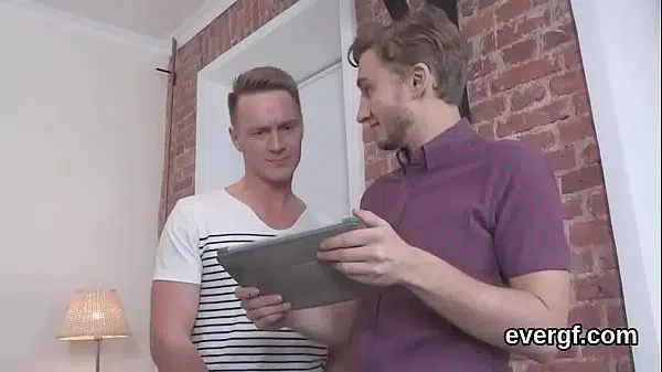 Indebted man allows hot buddy to nail his ex-gf for bucks