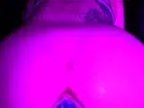 Pink pussy and ass kinky solo toy fun