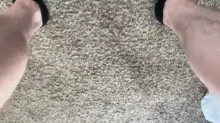 Post Masturbation Creamy Load Oozes from Uncut Dick