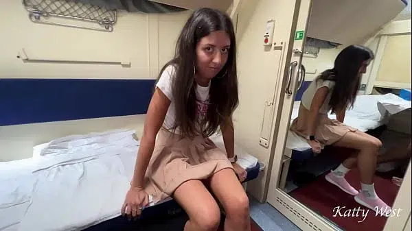 Public Pickup – Picked up a hottie at the train station and fucked her on the train