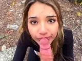 Real amateur college coed teens blowjob cumshot