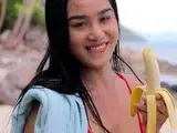 Sexy big tits Thai teen solo striptease