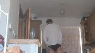 Skinny teen shows off his skinny long legs