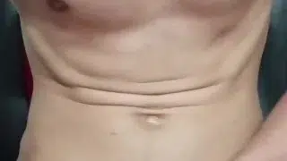 Solo male boy muscle cum cock toy