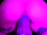 Stacked brunette goes solo toys and masturbation