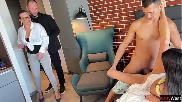 Stepdaughter caught her Mom with fucker …