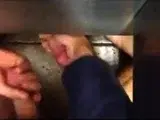 Sucking a Stranger’s Cock Under the Stall