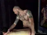 Tattooed Cliff Jensen Barebacks Dakota Wonders Asshole