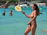 Topless beach beauties #1 – Bouncy boobs special