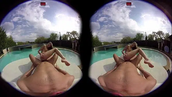 VirtualPornDesire – Gina By The Pool 180 VR 60 FPS