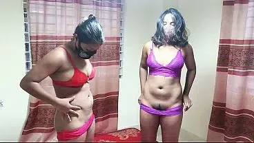 Desi lesbian tight pussy fuck and suck each other boobs  Desi xxx