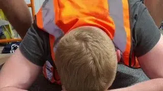 XXL Hung cock pounds Ginger Tradesman’s hole and covers him with cum