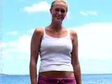 Amateur travesty outdoor solo