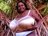 Big Boobs Ebony Hottie Suck White And Black Dildo anal toy
