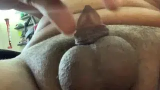 Chub Shows Off Tiny Cock and Takes a Piss
