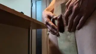 おちんちんを押しつけたくて