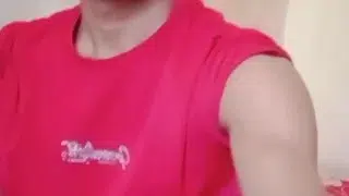 Handsome man with a distinctive style of shaking a black cock