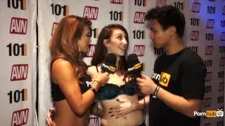 PornhubTV Lilith Addams Interview At 2015 AVN Awards