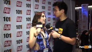 PornhubTV Nickey Huntsman Interview at 2015 AVN Awards