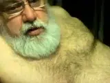 Silver Fox Jacks Off