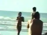 Str8 big dick on beach