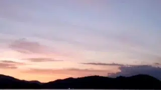 Sunset Fun in Public Beach