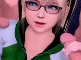 These Cute Game Whores Excellent Body Likes Huge Dick