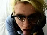Ultra hot blonds blowjob and handjob