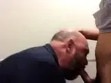 Bear and Twink in a Bathroom Stall