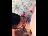 Sucking Dick on the Beach
