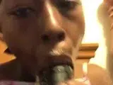 Sucking a Huge Dildo, Dreaming of Daddy